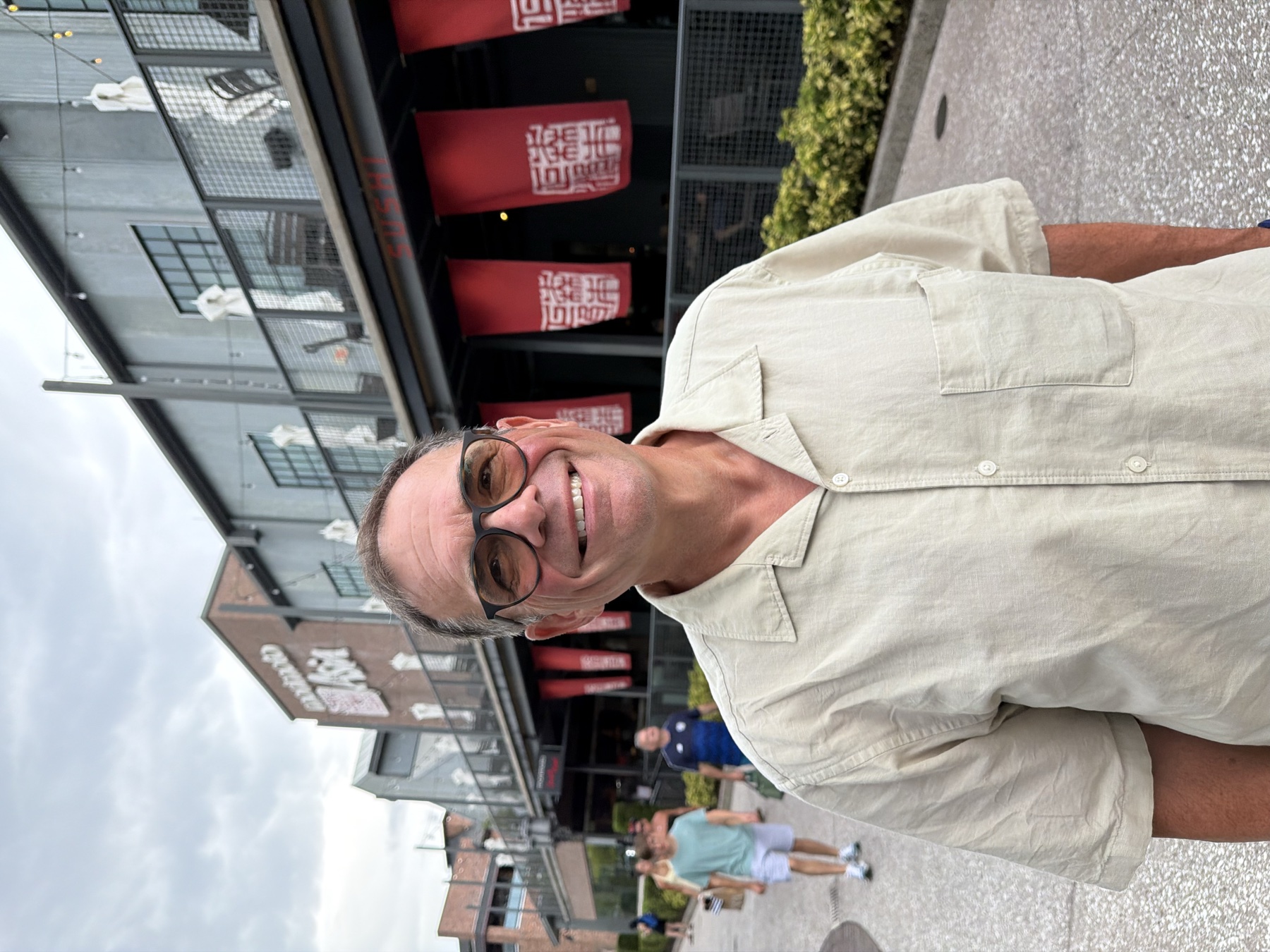 George Nowacek, MD, smiling outdoors